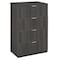 Regency 36 W Legacy File Cabinets, Ash Grey LPLF5436AG - alternate 1